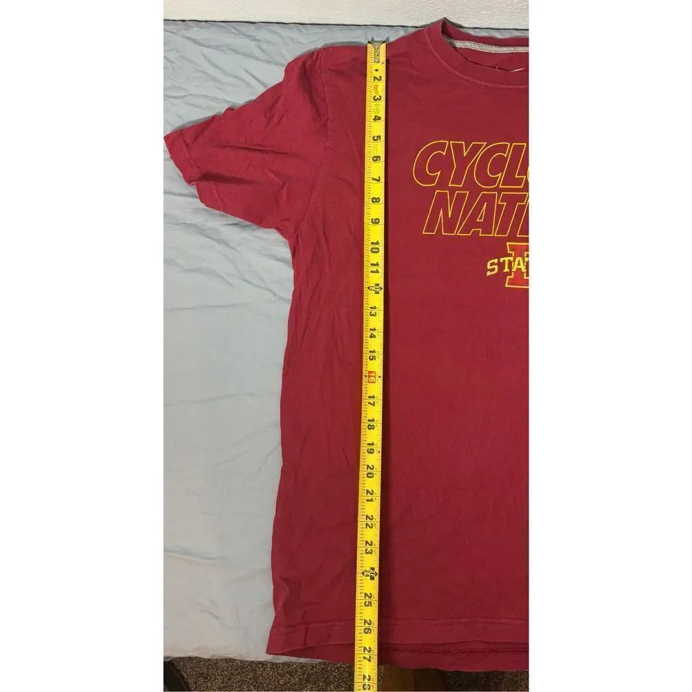 Nike Iowa State Cyclones T Shirt Red Nike Size Large